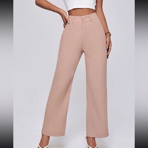 Shein dusty pink petite pants